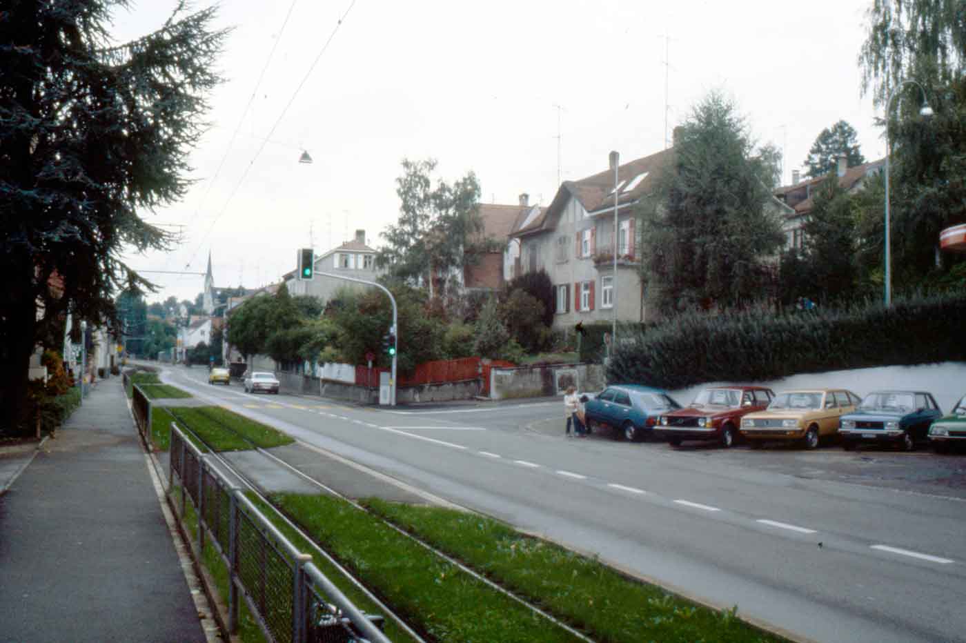 1981: Trasse begrünt